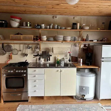 度假居 Cozy 1850s Timber And Sauna With Amazing View 纳尔维克